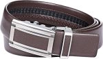 Mio Marino Classic Ratchet Belt - Premium Leather - 1.38 Wide - Adjustable Buckle - Image 2
